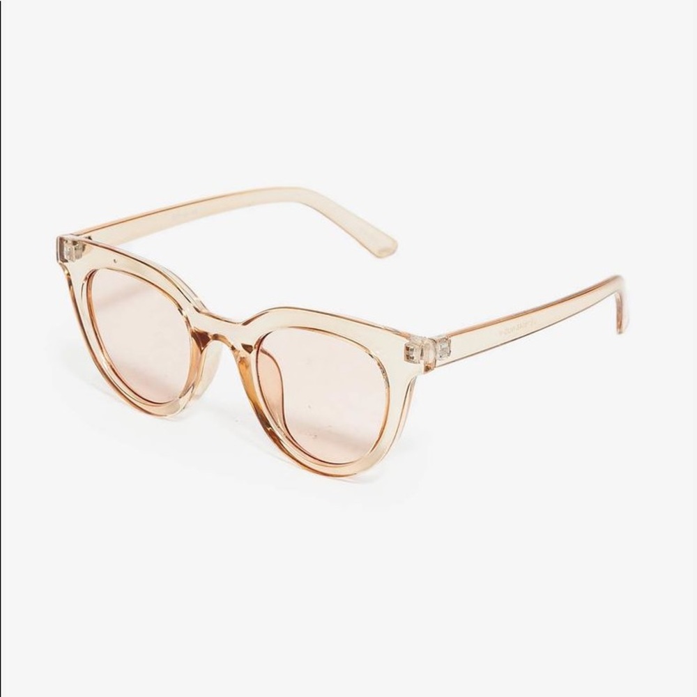 Nude Cat Eye Round Hot Summer Sunnies - Picture 2 of 3